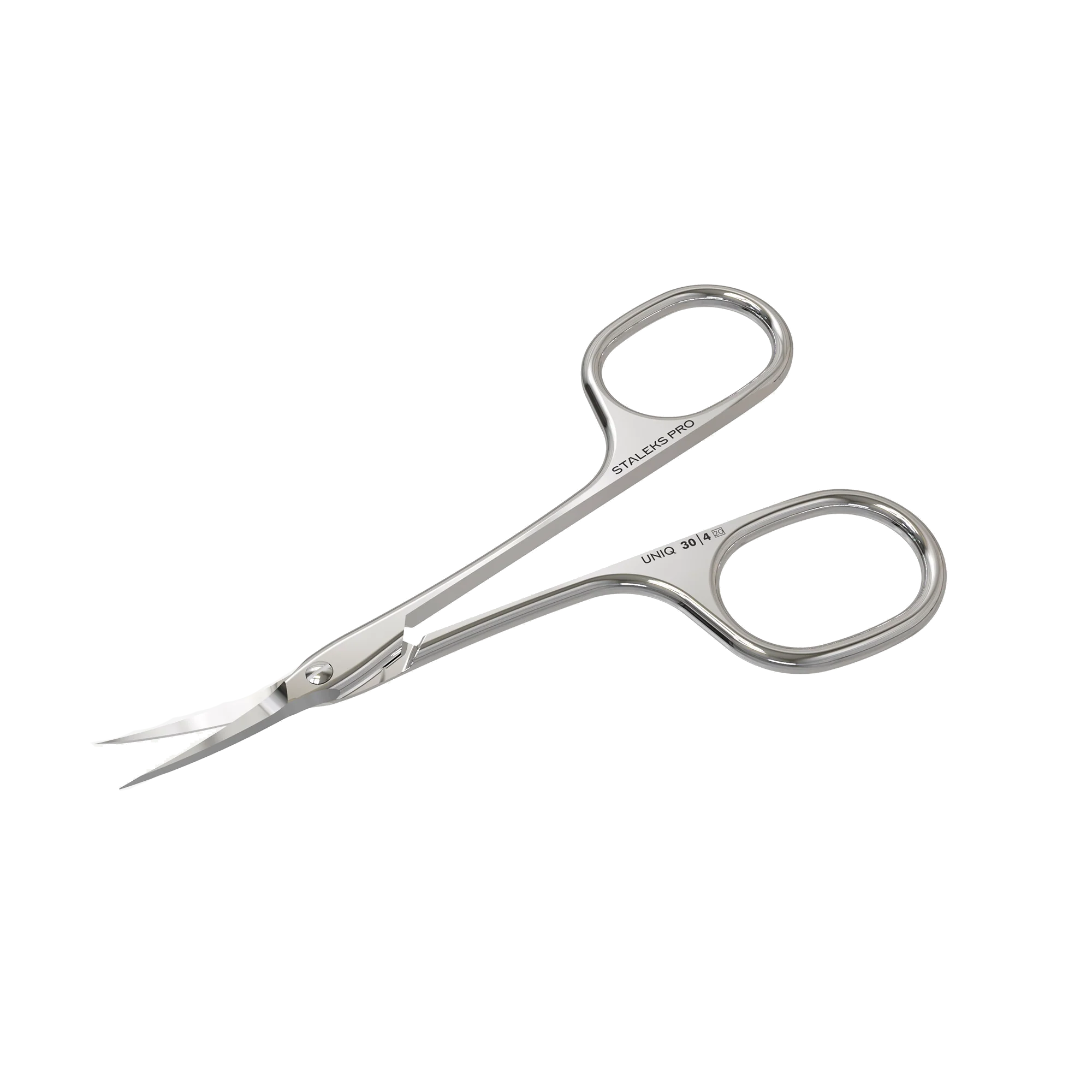 Professional Cuticle Scissors "Asymmetric" UNIQ 30 TYPE 4 -SQ-30/4- STALEKS