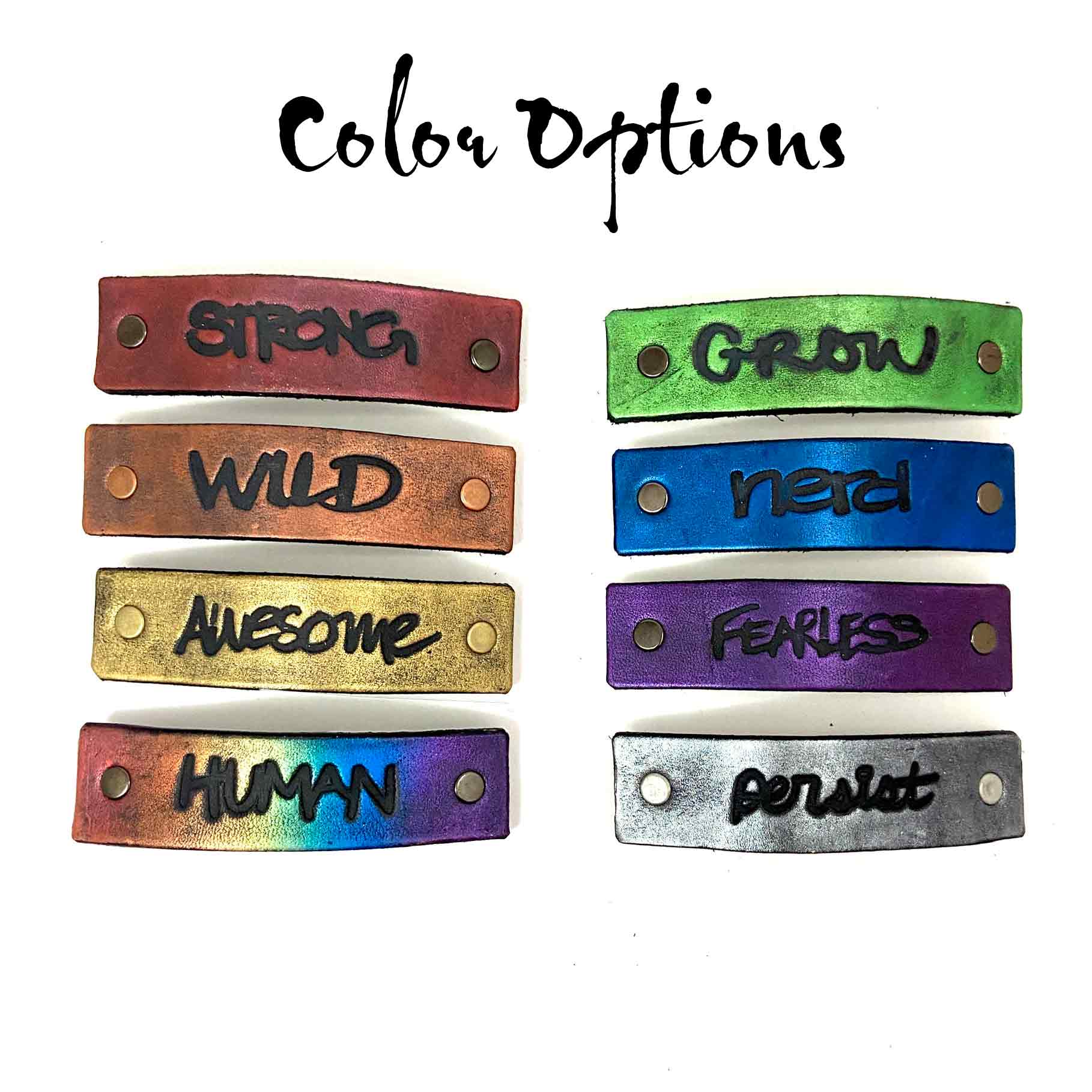 EXPLORE One Word Caption / Message Hair Clip Barrette